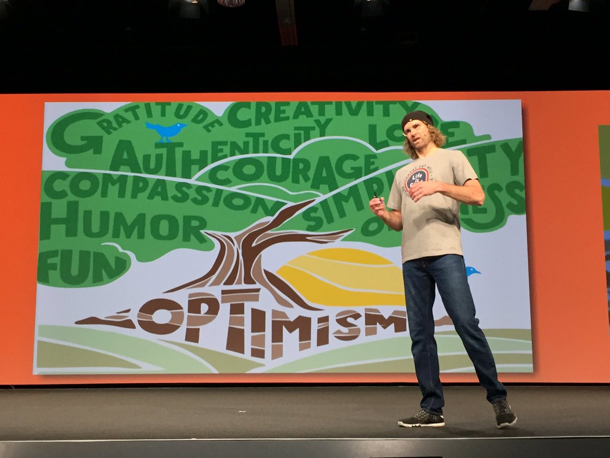 Inspirational closing speech from Life is Good co-founder, Bert Jacobs #CitrixSummit #WinningTogether