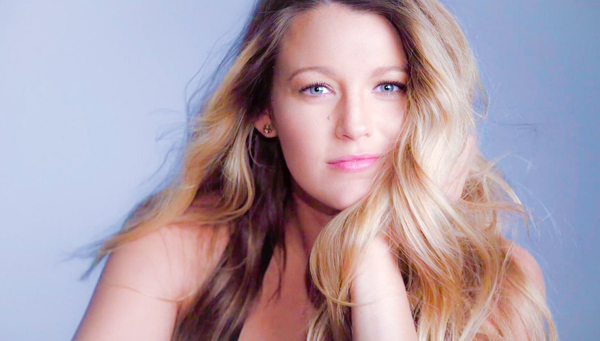 livelybe's tweet photo. "My name is Blake Lively and I'm from Southern California. I'm English, Irish, German and Cherokee... And I'm worth it." @LOrealParisUSA ✨ https://t.co/5lBDTqXar9