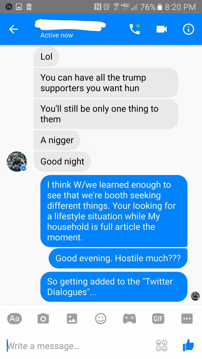 BitchPuddin30's tweet photo. I'm guessing I was a lil to forward for him๐๐๐. This is what I have to deal with sometimes from My own people. I hate wannabe #alphasubs... https://t.co/pMOXojTRNE