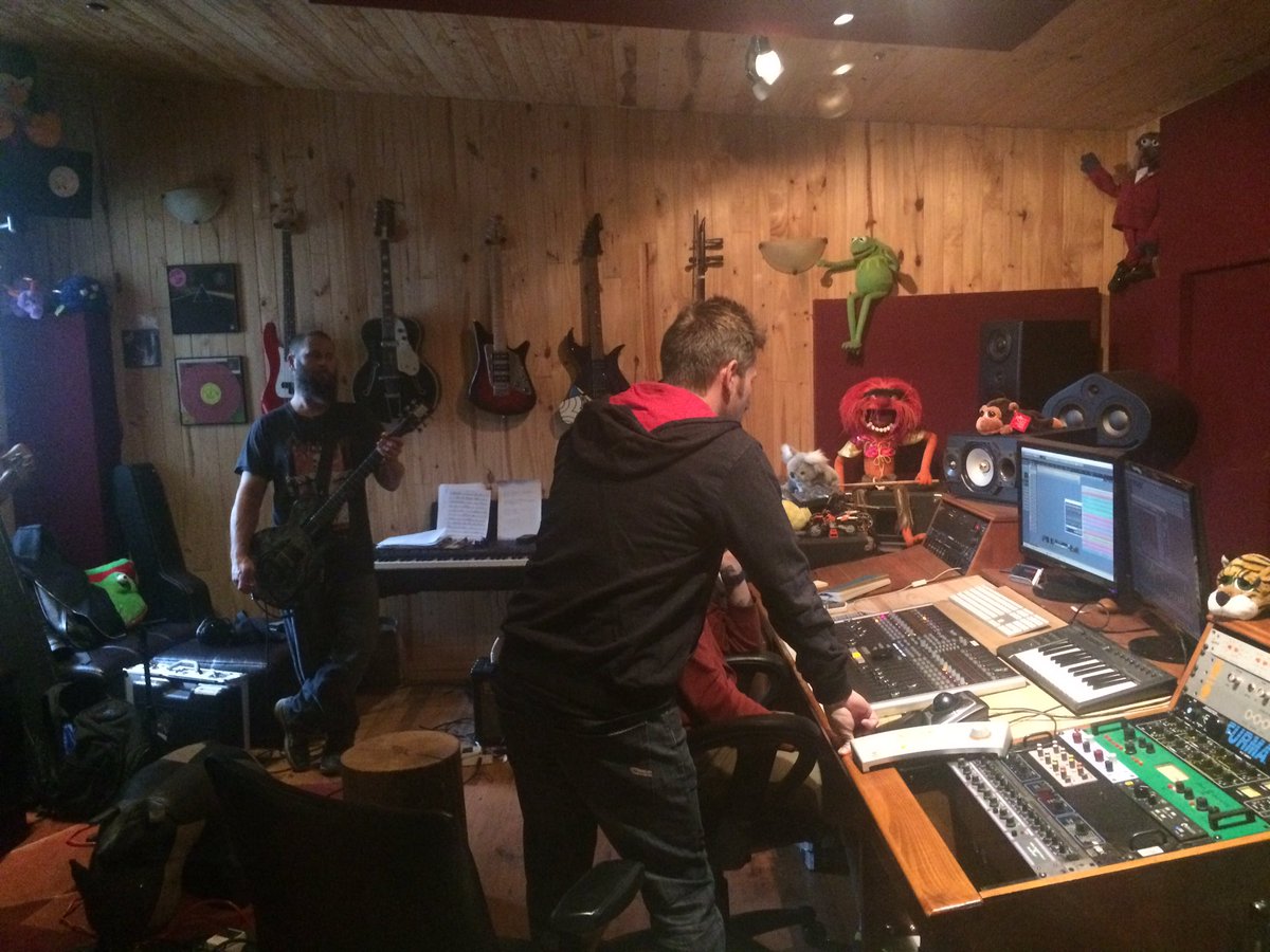 ZEROSCAPE's tweet photo. Recording of new album has begun! Yaaazaaaaaa! https://t.co/3r9wWpP51G