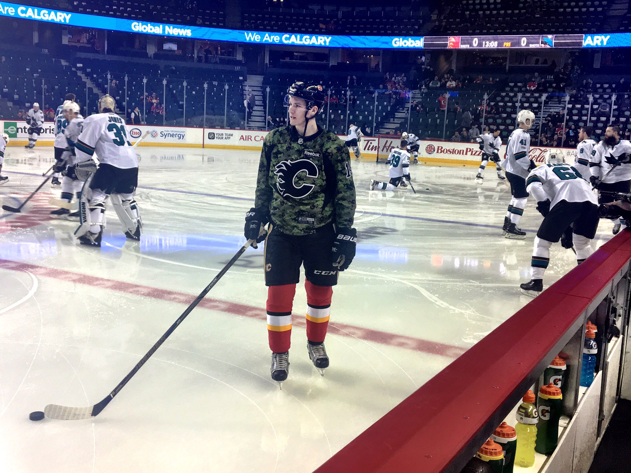 Calgary Flames on X: Our Canadian Armed Forces Appreciation warm