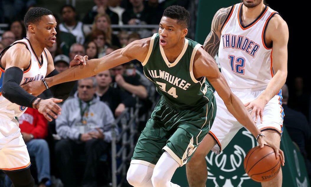 Bucks's tweet photo. There's a new @NBAAllStar tally tomorrow!

Giannis needs at least 1,000 votes to pass Russ.

So RETWEET for Giannis Antetokounmpo #NBAVote!! https://t.co/fc5reiF56b