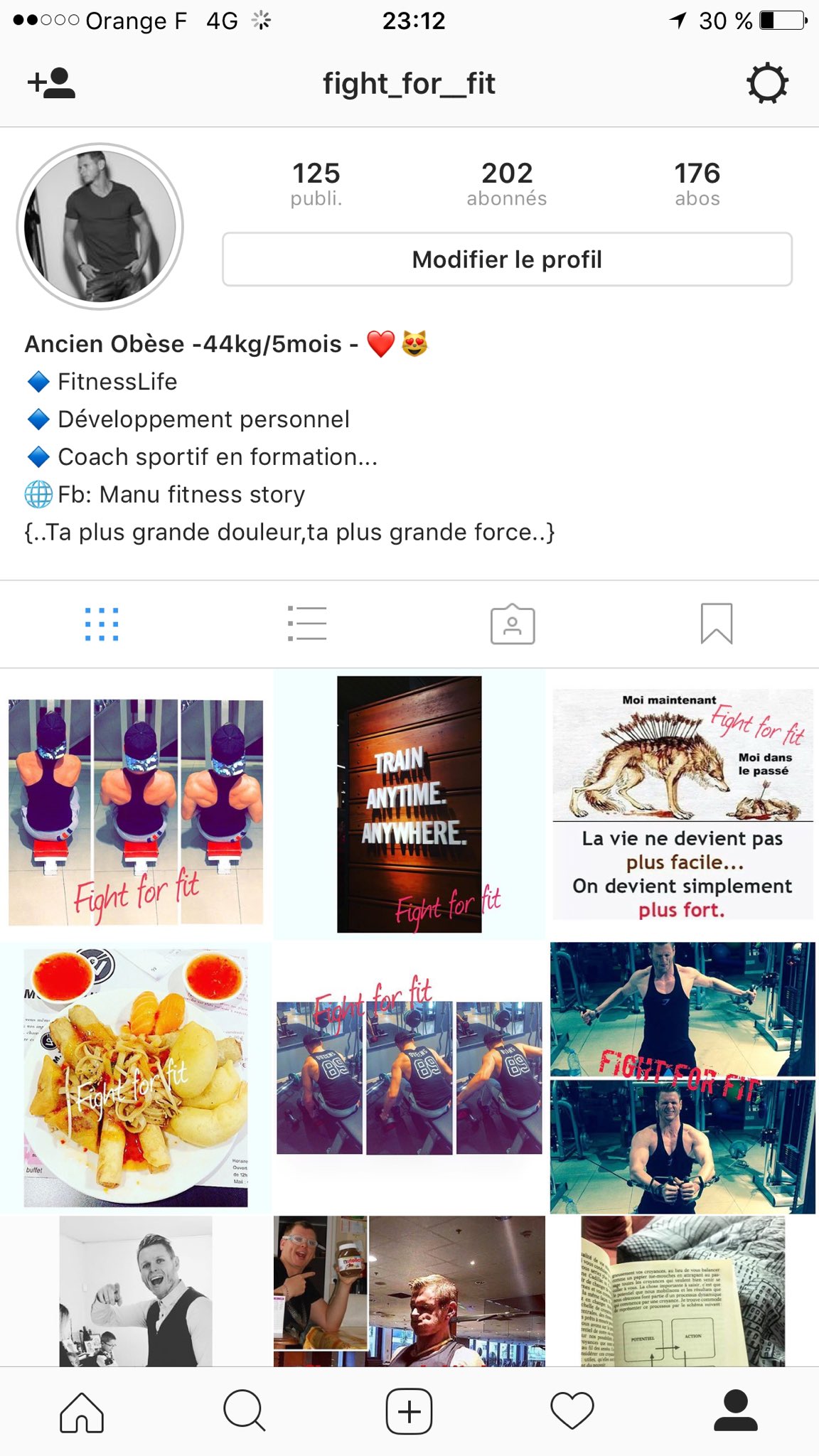 Manu Fitness Story on Twitter "Suivezmoi également sur Instagram 