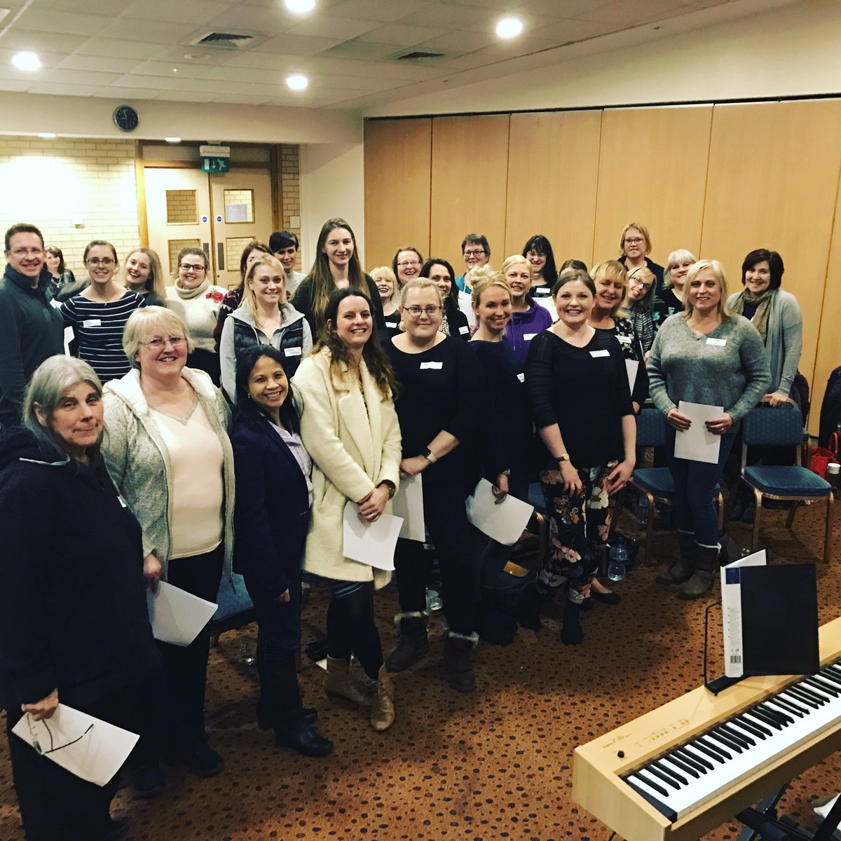 What a great first Show Choir rehearsal. A great turn out and incredible sound. So pleased and proud of what happened tonight!!