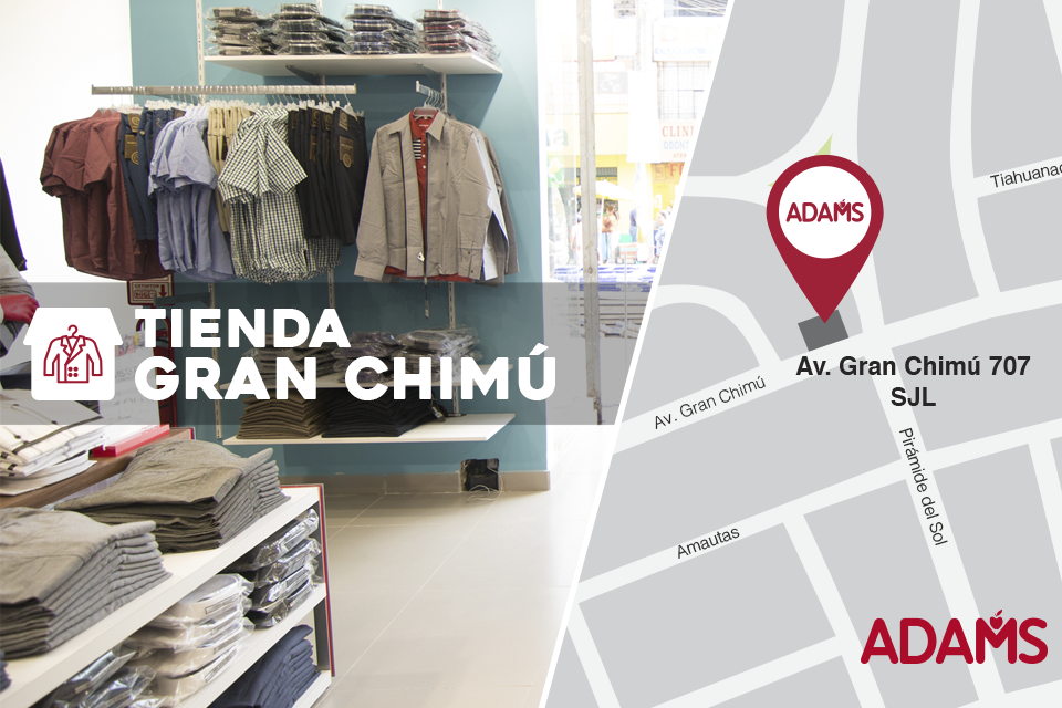 Tiendas_Adams's tweet photo. ¡Conoce tu Tienda Adams Chimú! https://t.co/gWOFrWwi7g