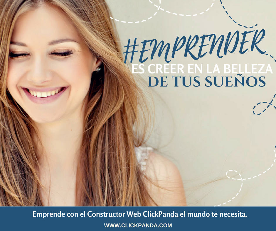 Click_Panda's tweet photo. #Emprender es creer en la belleza de tus #sueños. Adquiere el #ConstructorWeb y publica tu sitio #web en minutos. https://t.co/sJuClzEexN https://t.co/9Sg2j6MYlC