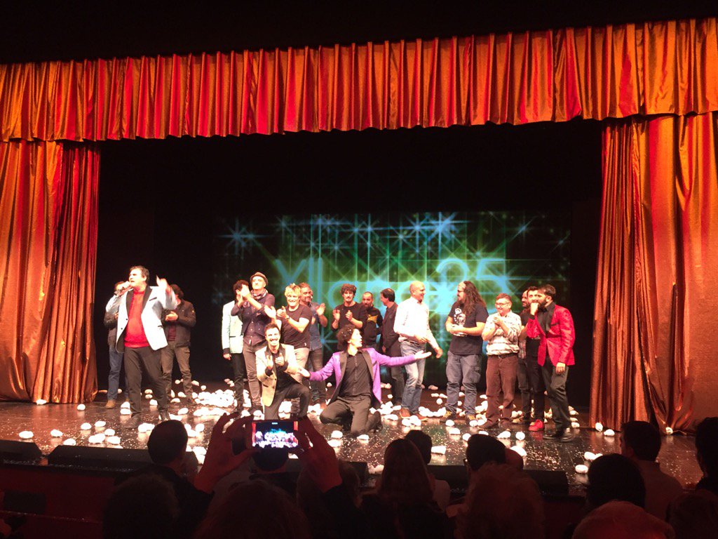 #Yllana25 gracias por ser gamberros, irreverentes y muy divertido..