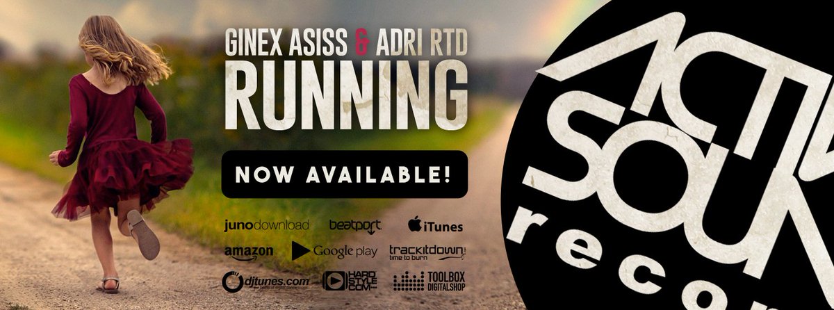 ActiveSoundRec's tweet image. [ACTD101] GINEX ASISS &amp;amp; ADRI RTD - RUNNING *NOW AVAILABLE!!* ★DOWNLOAD HERE★ junodownload.com/products/ginex…