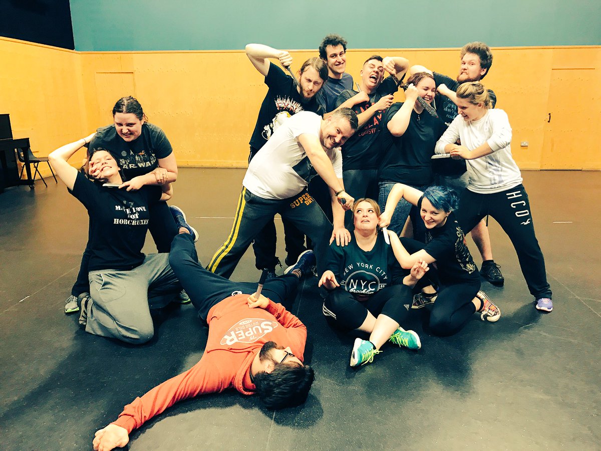 StageFighter's tweet photo. Great to be back at @TheRSC #StageFightClub tonight! Fab to return to our regular Wednesdays, see you all next week! https://t.co/LdlmX8v8dy