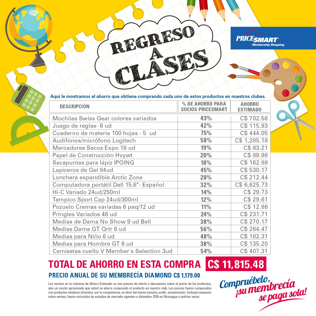PriceSmartni's tweet photo. ¡La temporada escolar está de regreso! Encuentre los mejores ahorros solo aquí. https://t.co/13z1rHOnTt