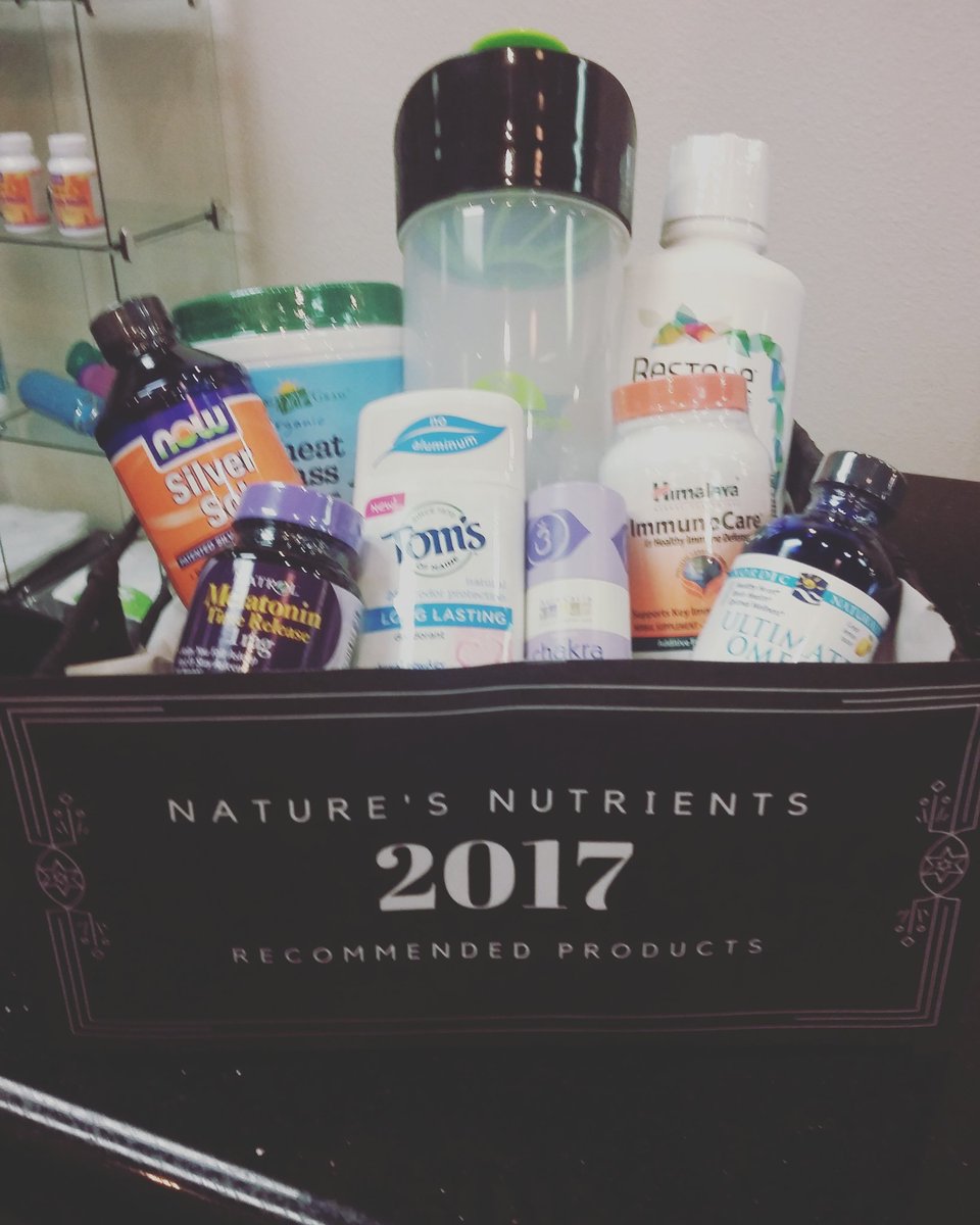 #2017Resolutions Get healthy with us at Nature's Nutrients