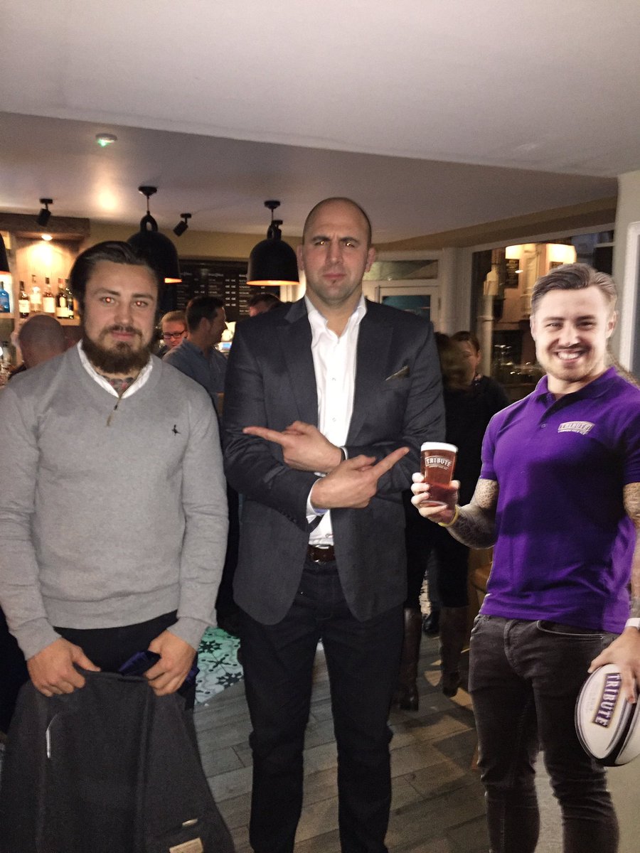 Thanks @StAustellBrew & @Haveners_Fowey for a top night launching #CousinJack beer with @nowellsy15 for the @RNLI #Buffalo