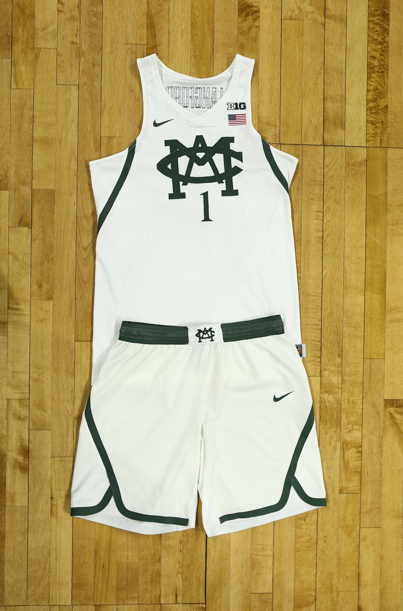 michigan state retro basketball jersey