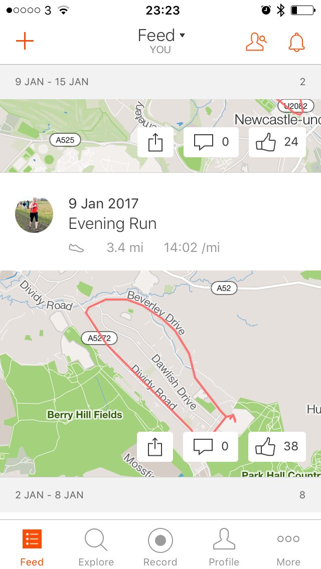 vickyemilyman's tweet photo. @stokechiro #stepup 3 runs for this week so far 👍🏻 https://t.co/E75ZhhWpil