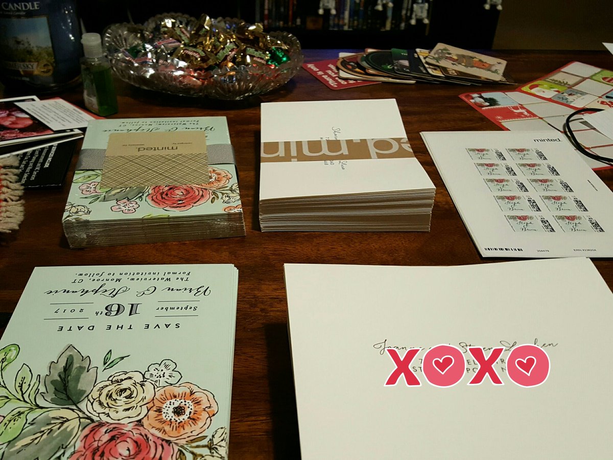 zelda90's tweet photo. And the envelope stuffing begins! #herecomesthebogs https://t.co/Hxqj97ICbS