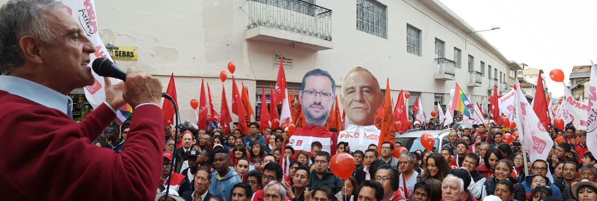PacoMoncayo's tweet photo. ¡Muchas gracias por el cariño, el respeto y el apoyo queridos cuencanos! ¡Gracias por caminar conmigo! #JuntosEstaremosMejor https://t.co/3aE00t3g61