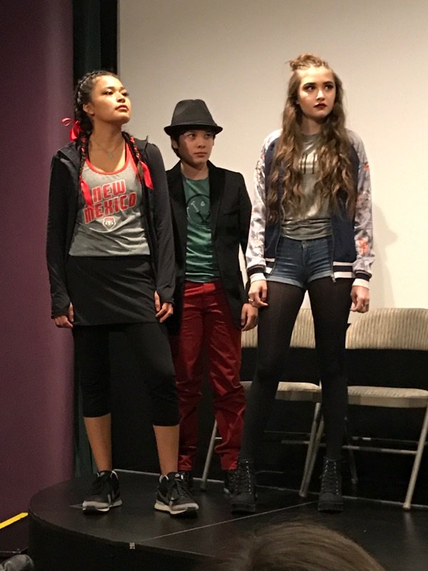 if_araque's tweet photo. Christian Araque yesterday @stage reading had an awesome night "WOLF " with Morningstar Angeline &amp; Khalia Kimberlie. https://t.co/hhJzwSamxL
