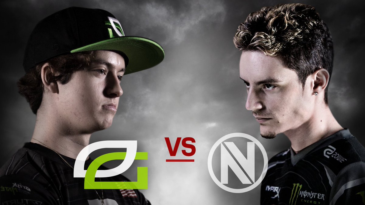 GearsEsports's tweet photo. UP NEXT: @OpTicGaming vs. @TeamEnVyUs on https://t.co/6Rp7mmxTzQ in the NA 2K finals. Score Update: @Splyce beats @Fatal_Ambition 2-0. https://t.co/R1HCHmbGDe