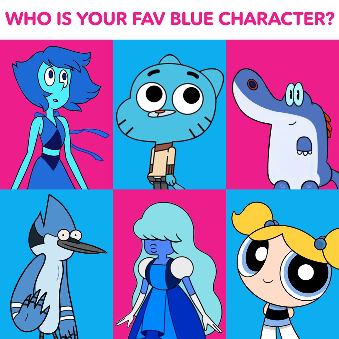 Cartoon Network On Twitter Which Character Is Your True Blue Fav 💙 