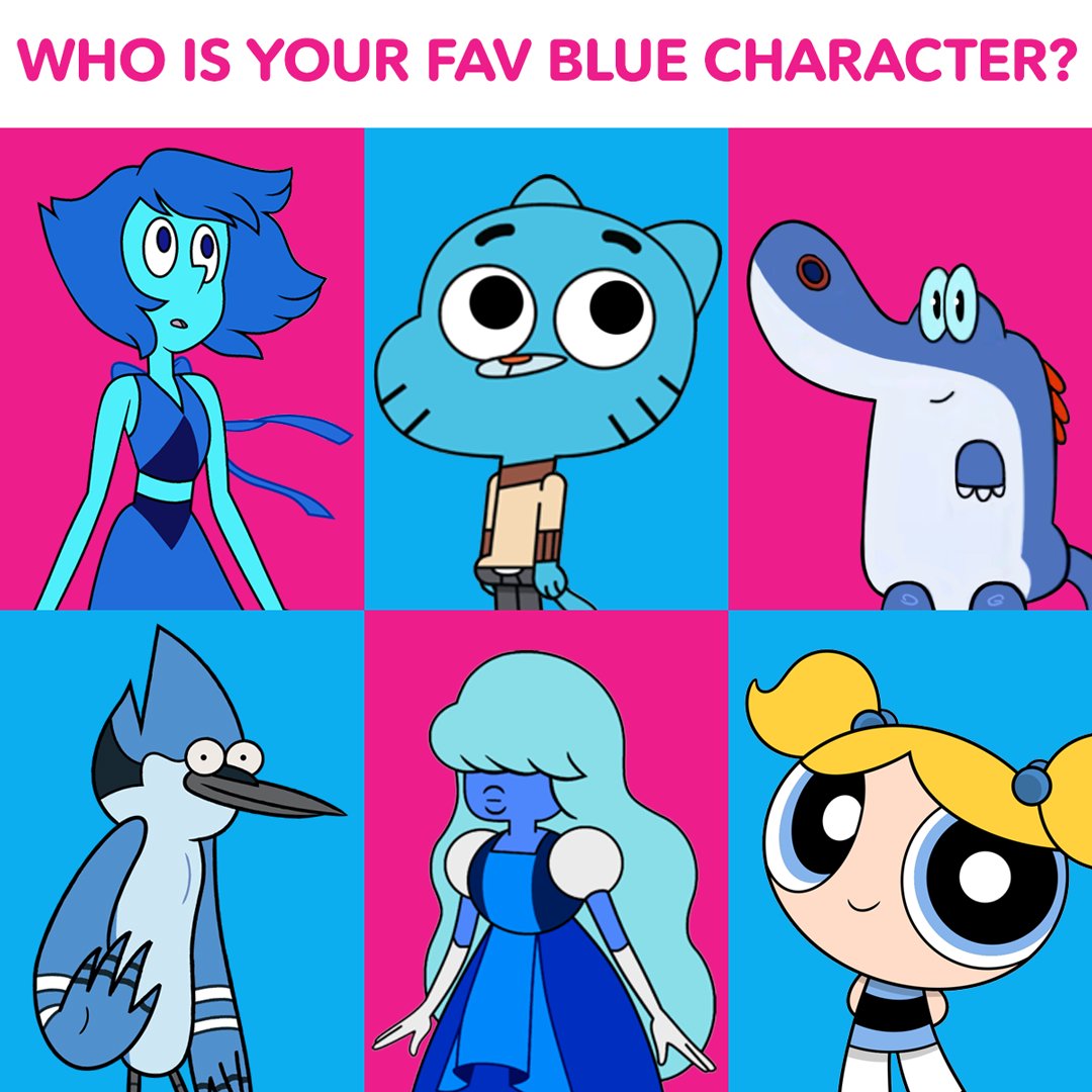 Cartoon Network On Twitter Which Character Is Your True Blue Fav 💙