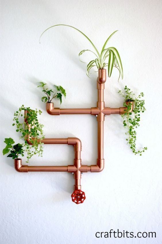 MyFixitUpLife's tweet photo. I love a fun upcycle that is wall art and a plant holder. This is so fun. Would you want this at your home? #hossdesign https://t.co/ole0Kq9lrK