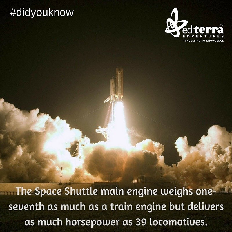 EdTerra's tweet photo. Be as powerful as A Space Shuttle!! 
#EdTerra #LearnwithEdterra #Space #spacestation #spaceexploration #Traveltospace  #didyouknow  #Morning https://t.co/nOEbzglHuW