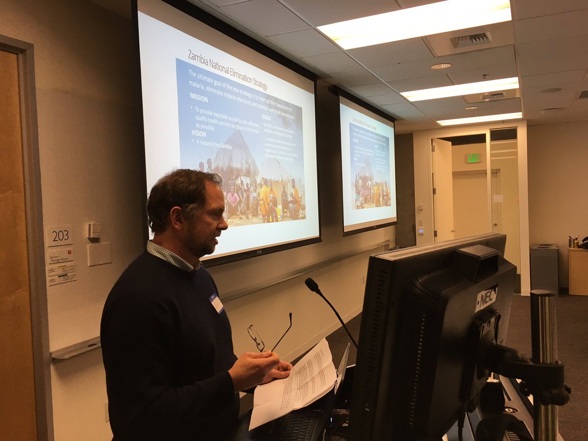 finalmilelog's tweet photo. Michael Hainsworth - PATH describes how data is acquired from and fed back to the field in Zambia w/SMS+Tableau dashboards #FinalMileBigData https://t.co/69hIMsNXXv