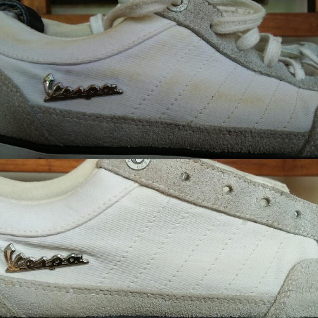 DrysneaCLN's tweet photo. Mempunyai masalah yellowing pada bagian upper ? Tak usah khawatir, kami siap menghilangkan noda yellowing pada sepatumu 
#cucisepatu https://t.co/vfR6GzB7me