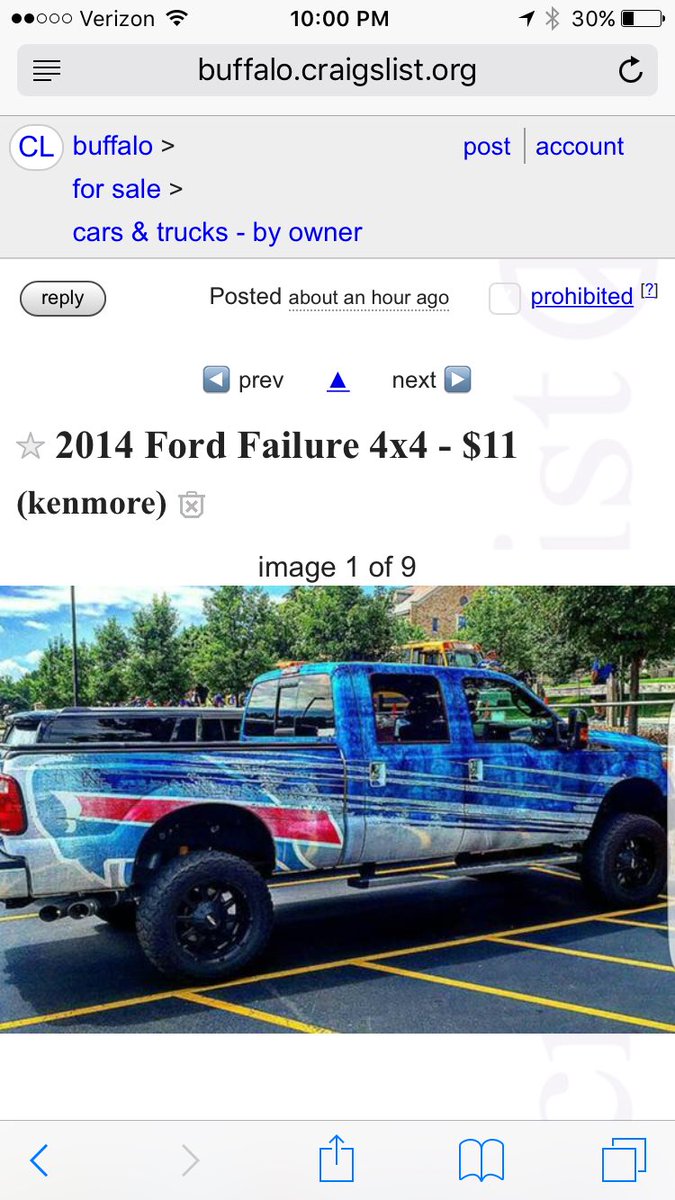 Nathan Kruger On Twitter Rex Is Selling His Truck On Craigslist