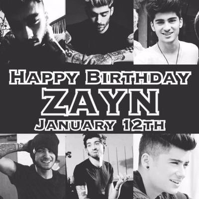 Happy Birthday Zayn Malik And A Blessed New Year And Chapter In Your Life.  