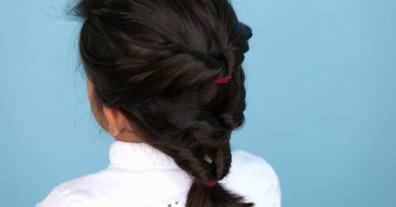 Todaysparent's tweet image. Does your little one have thick hair that always seems to be in her face? Tame it with this topsy twist ponytail. —&amp;gt; ow.ly/oQG6307UtU5
