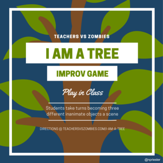 TvsZed's tweet photo. Improv builds empathy, relationships, & healing w/S! I am a Tree is an easy start https://t.co/L6FgeFF13W #sel #tvszed #trauma #eq #edchat https://t.co/sixjK8QQAv