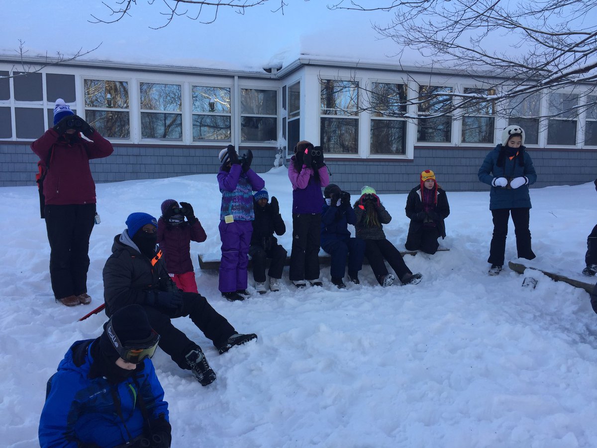 jennifergreseth's tweet photo. Snowshoeing @CMSWolfRidge https://t.co/5dGOiyFi92