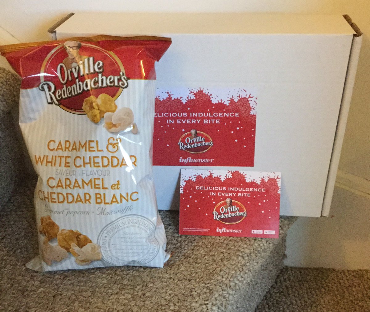 InfluensterCA's tweet photo. RT @dkqa13: Loved my voxbox that I got FREE to try from @InfluensterCA #OrvilleCWC @OrvilleCanada @OrvillePopcorn ! https://t.co/5MNbB6a3dF