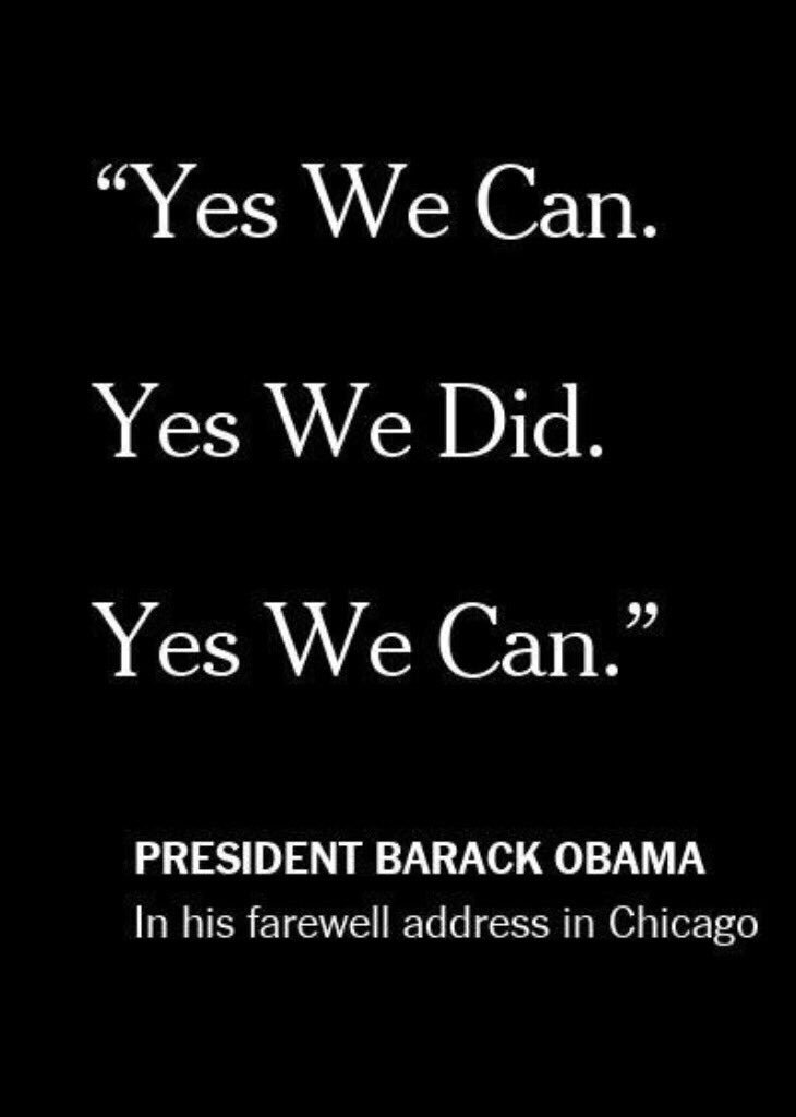 President Obama Final Speech in Chicago: 1/10/17 #YesWeCan