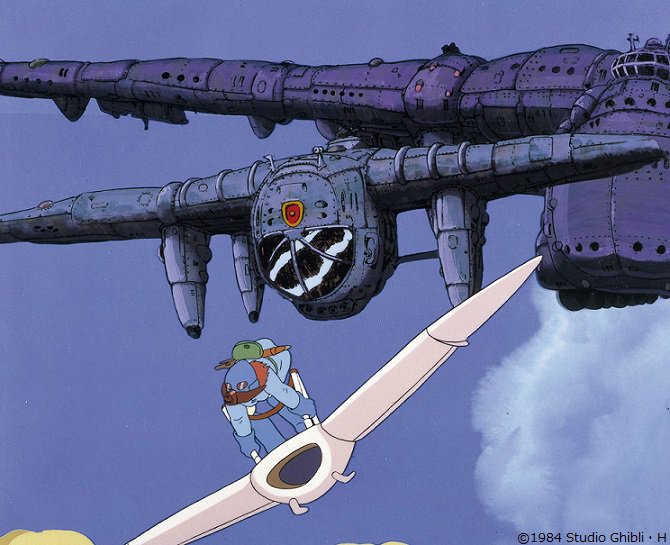 明日よる9時からは宮崎駿監督の原点「風の谷のナウシカ」をお届けし