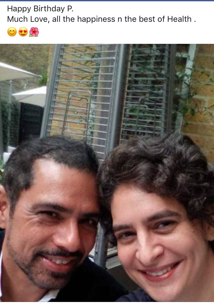 Happy Birthday to Mrs Priyanka Gandhi Vadra. All the happiness and best of health - 