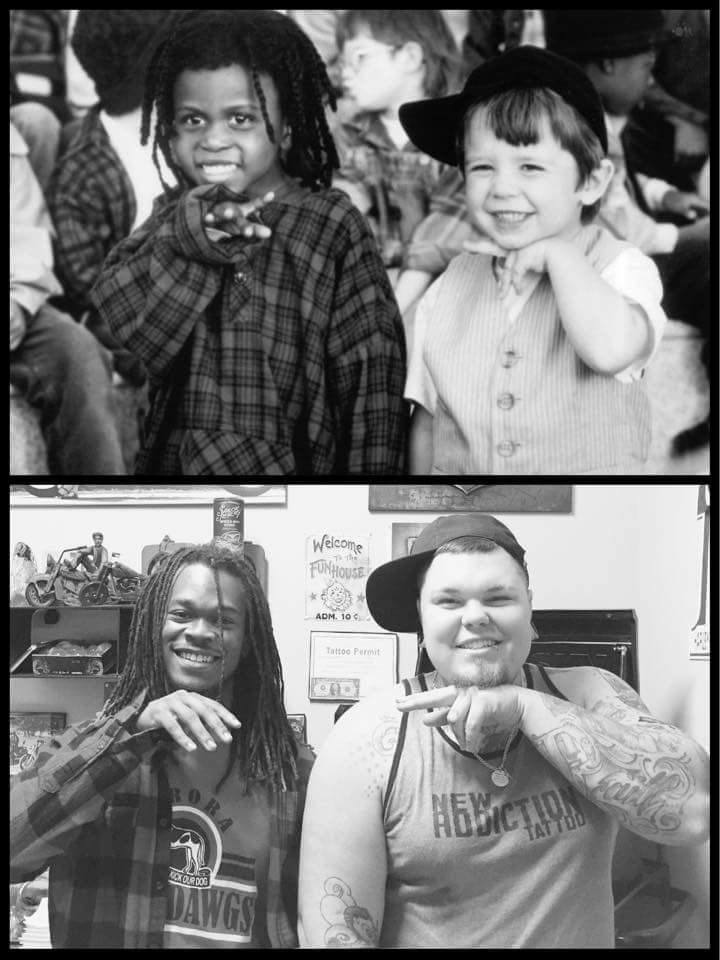 Remember porky & buckwheat from the little rascals? they are now both