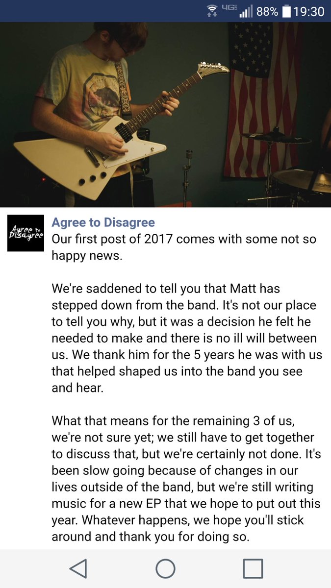 Agree to Disagree tweet media