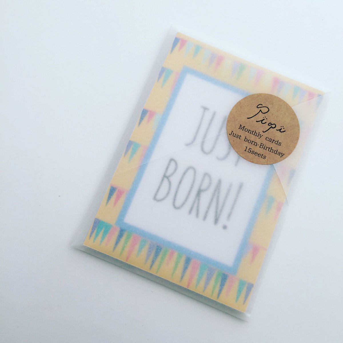 マンスリー カード 手作り