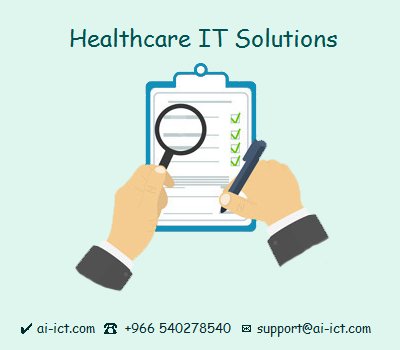 AdvInfoICT's tweet image. ✔We provide clinical and service #ITsolutions for small #physician practices &amp;amp; large #hospital/#healthcare systems. ☎ +966 540278540