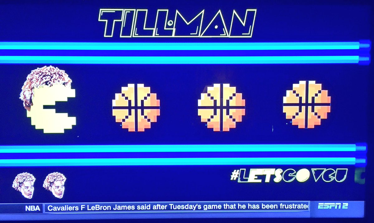 daniellerdudas's tweet photo. @JTillman23 @Tillmans_Fro Nice double double against GW!!! Keep eating!!! #pacman #thrillman #letsgovcu #fearthefro #vcuathletics https://t.co/UhMgirvxuD