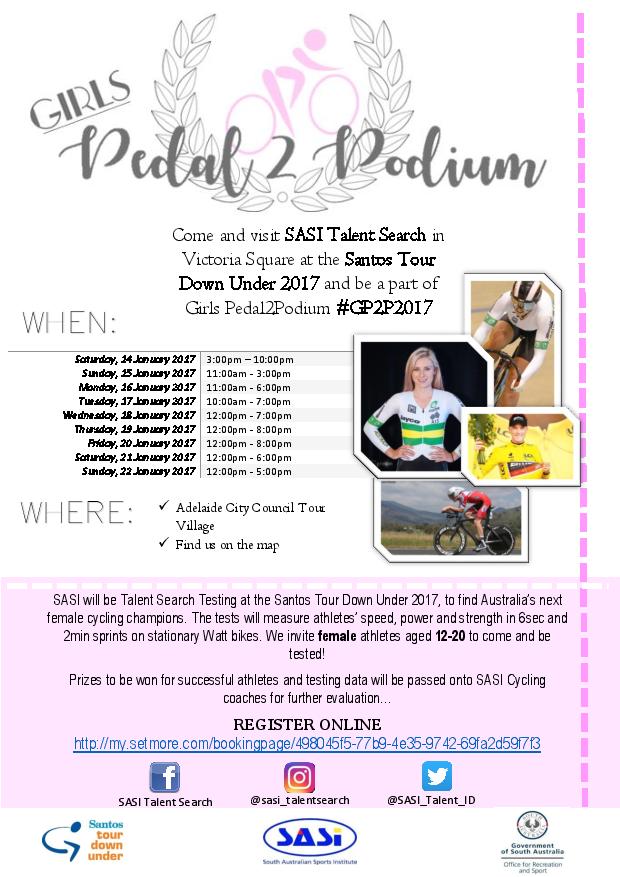 2 more days until #GPP2P2017 begins at @SantosTDU_Live 

REGISTER NOW AT my.setmore.com/bookingpage/49…

#TDU #SantosTourDownUnder #Watchthewomen