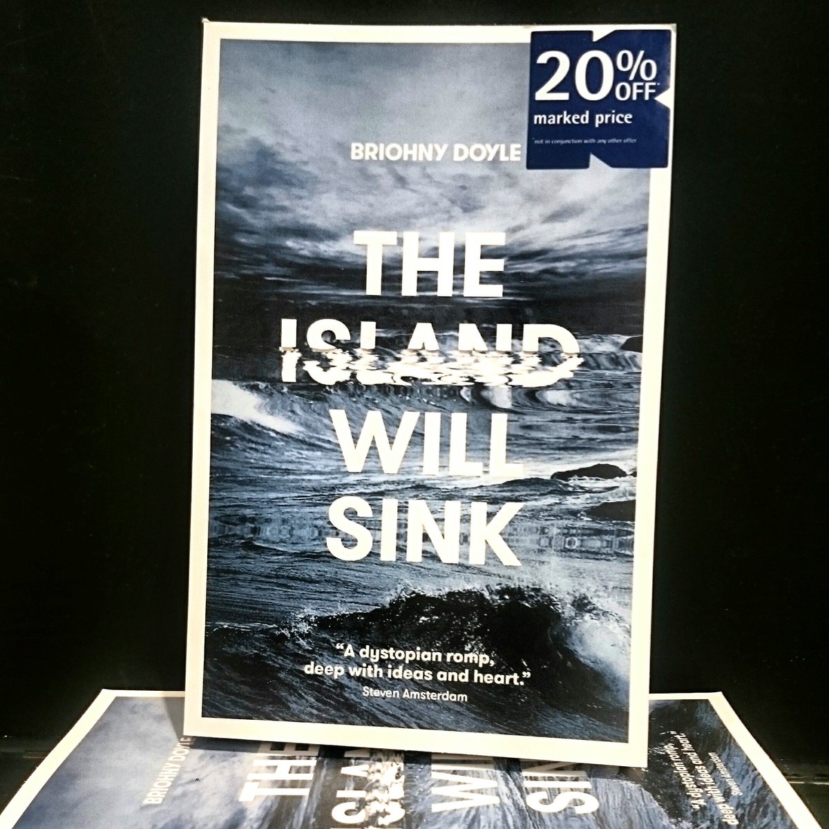 KinokuniyaAust's tweet photo. #theislandwillsink is on our #2016Readlist! A dystopian #scifi novel not to miss. What's on your readlist from last year? https://t.co/kiHI42JHVj