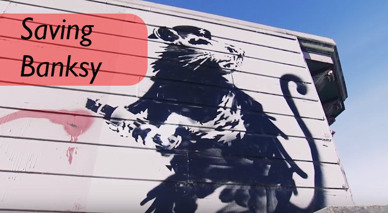 blankspacescdf's tweet image. “Saving Banksy”: A Documentary About Saving Art blankspacescdf.wordpress.com/2017/01/12/sav…