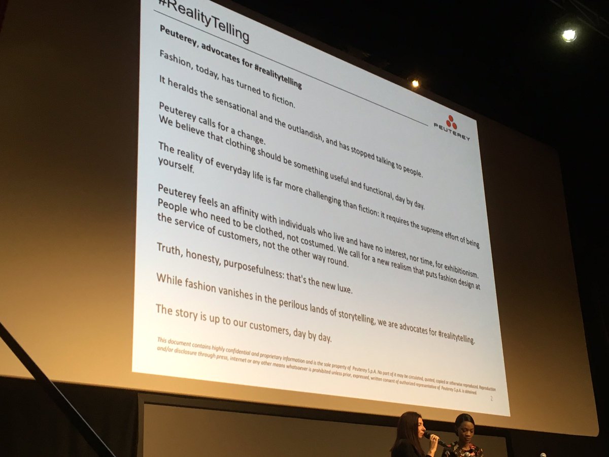 paolettacapo's tweet photo. #LVRsummit @peuterey #realitytelling now live https://t.co/coinUA22BF