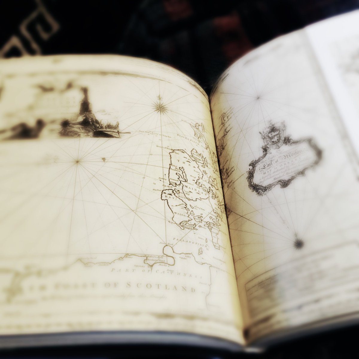 rik_hammond's tweet image. Icy morning. Coffee &amp;amp; a good book methinks... #island #islands #map #maps #mapping #Scotland #Orkney