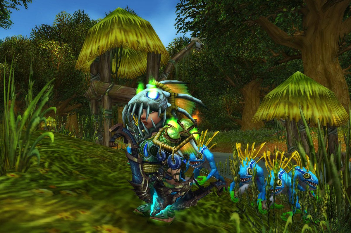 _Yeepeekay's tweet photo. Shhh... They still think I'm a Murloc. 🐸 #WorldofWarcraft #WowLegion #GnomeHunter https://t.co/AP0yNB1yZy