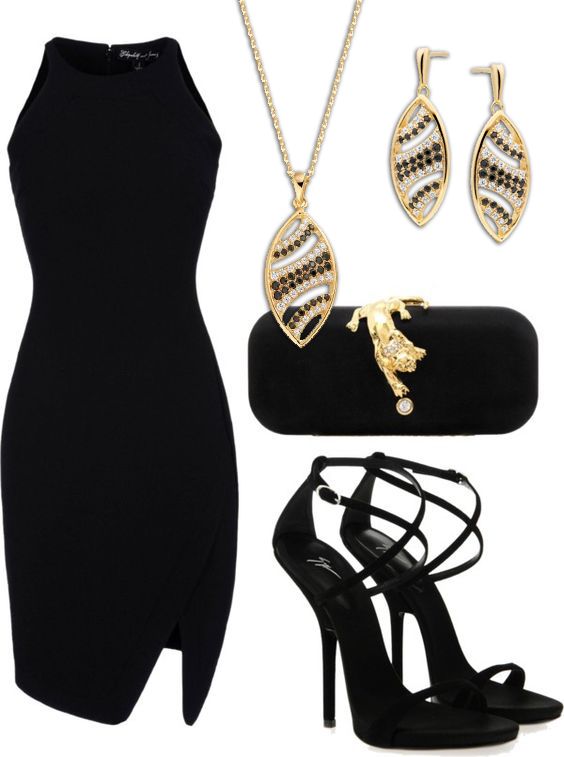 In a world full of trends, remain the classic you are darling with a #LBD and our Arabian Night collection👉bit.ly/2hY6SzI 🖤💛

#OOTD