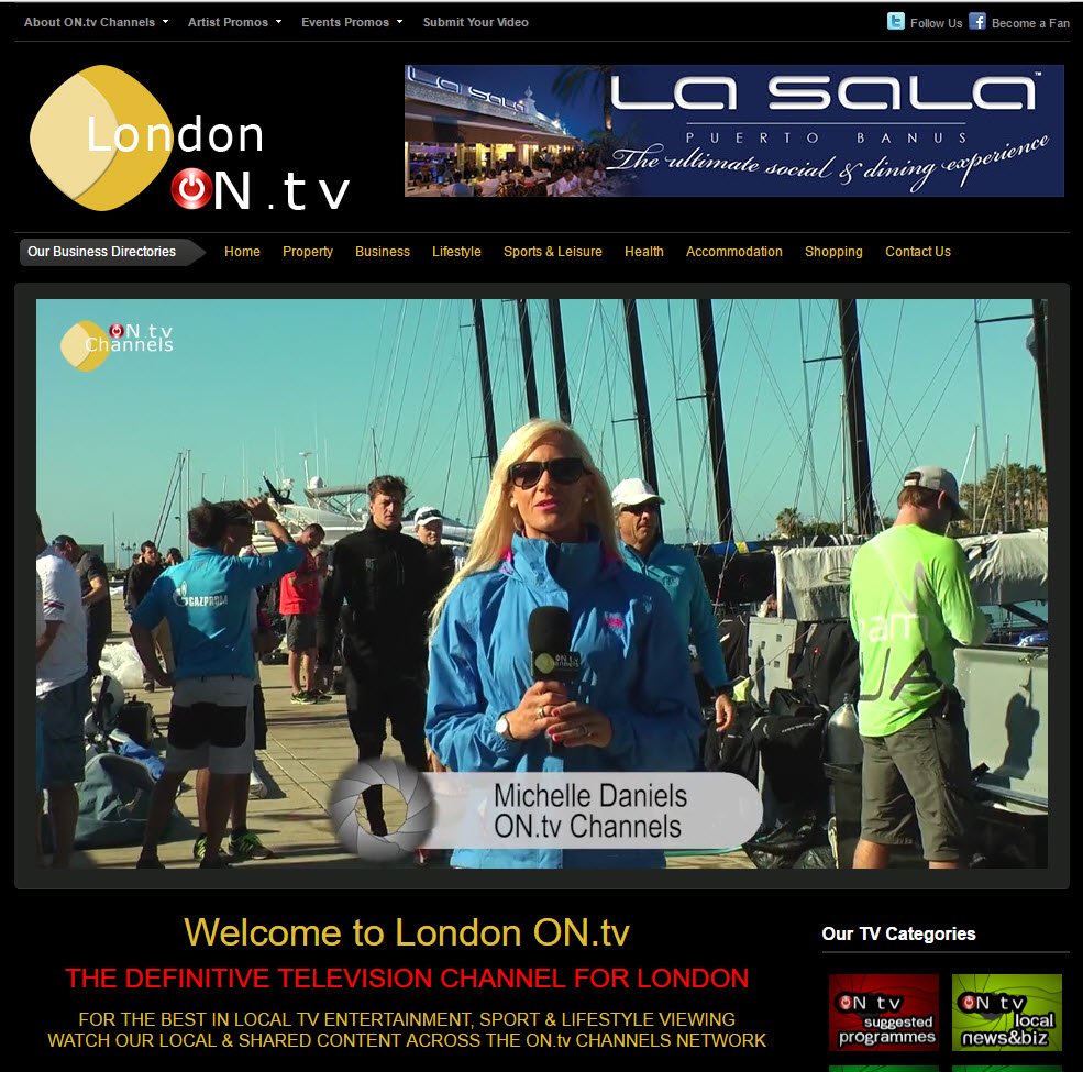 London ONtv has just gone live!! Currently still in development LondonON.tv  <a href="/ONtvChannels/">ONtv Channels</a> Hope to see you there soon!